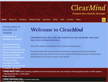 Tablet Screenshot of clearmind.com.au