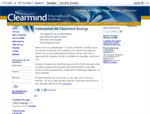 Tablet Screenshot of clearmind.se